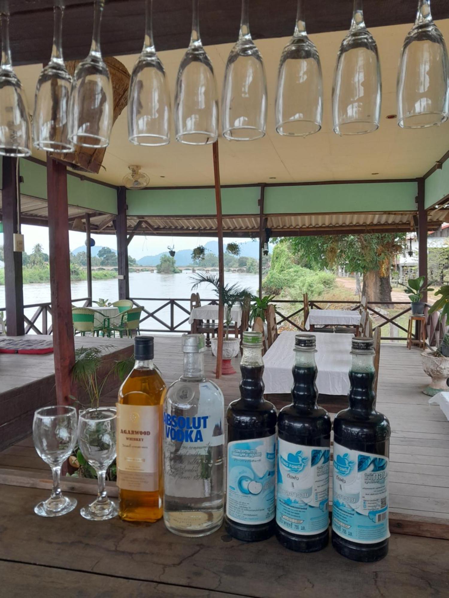 Rivergarden Guesthouse And Restaurant Ban Dondét 外观 照片